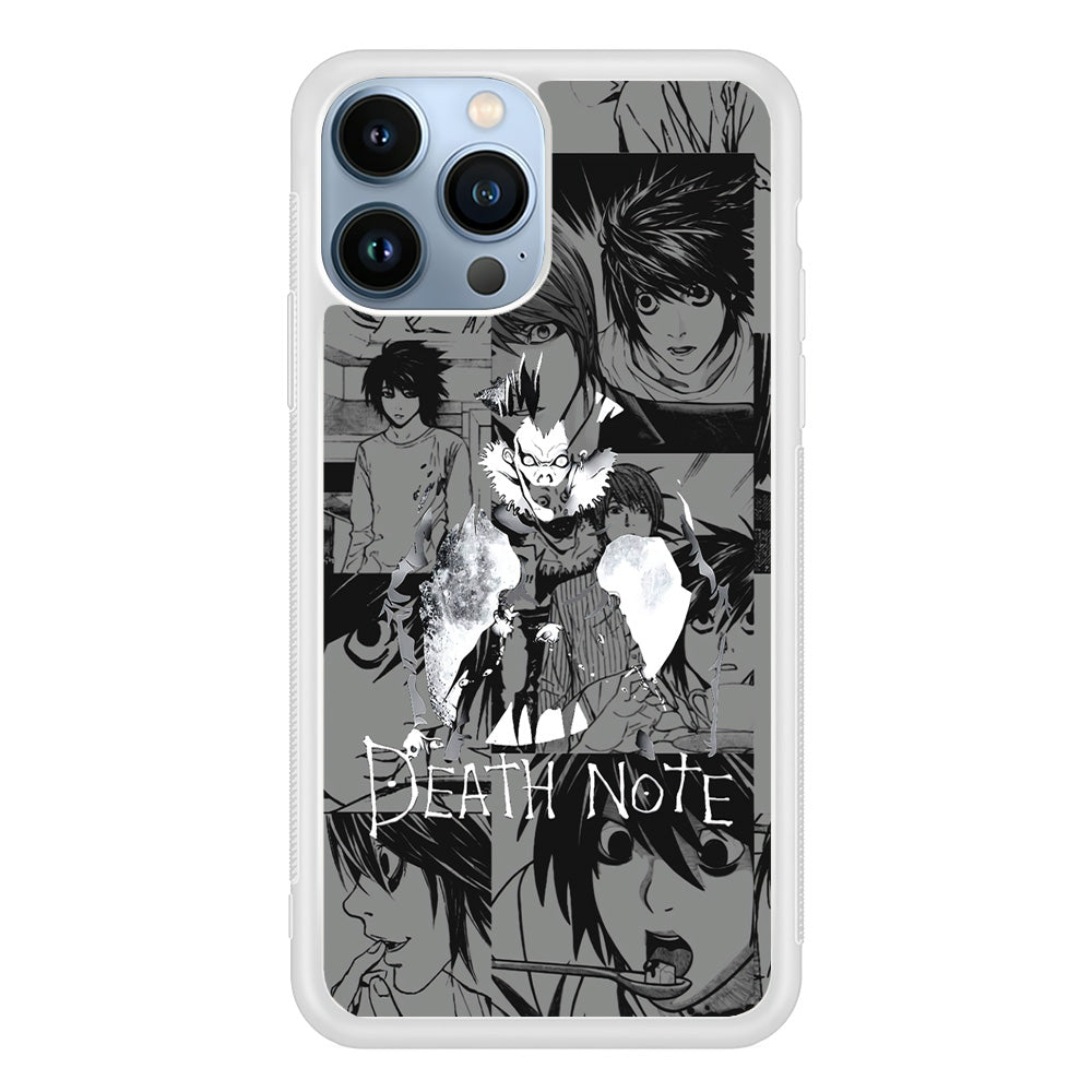 Death Note Silhouette of The Scene iPhone 13 Pro Max Case
