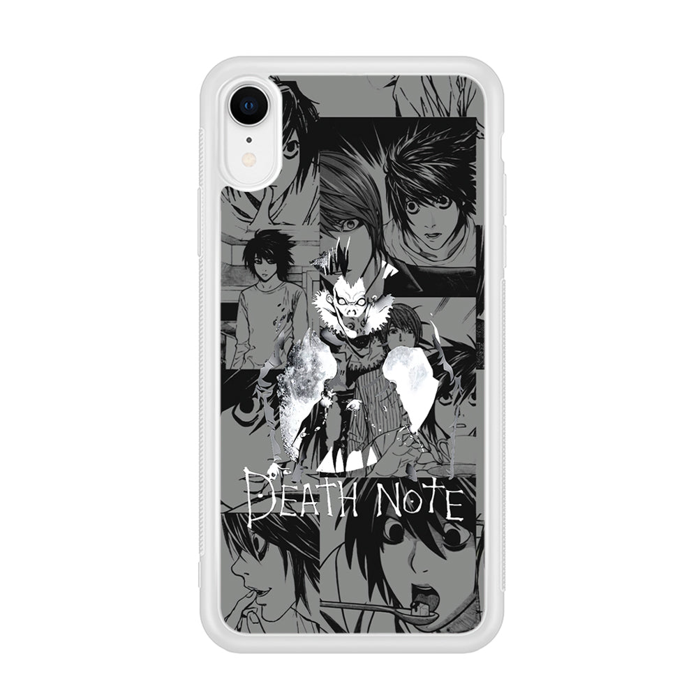 Death Note Silhouette of The Scene iPhone XR Case