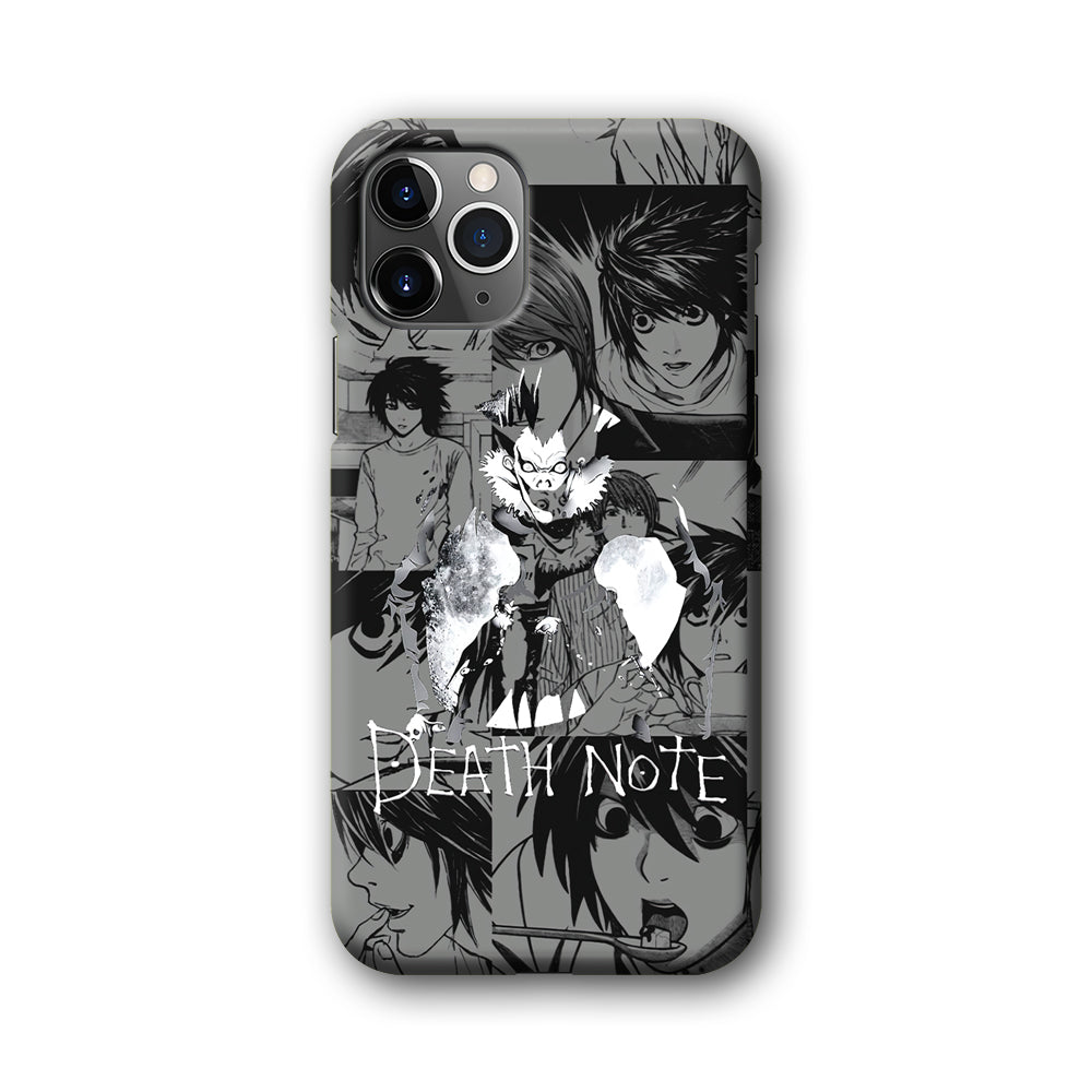 Death Note Silhouette of The Scene iPhone 11 Pro Max Case