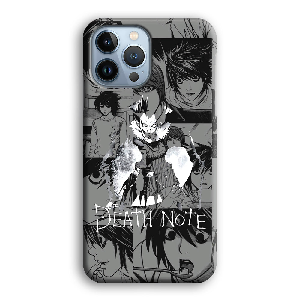 Death Note Silhouette of The Scene iPhone 13 Pro Max Case