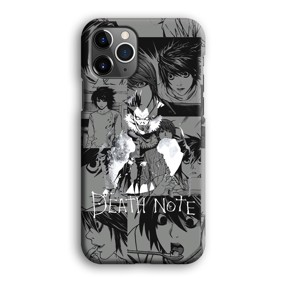 Death Note Silhouette of The Scene iPhone 12 Pro Max Case