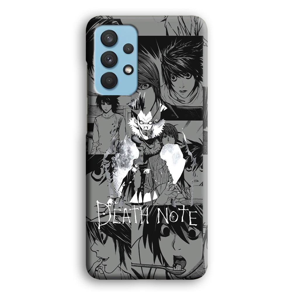 Death Note Silhouette of The Scene Samsung Galaxy A32 Case