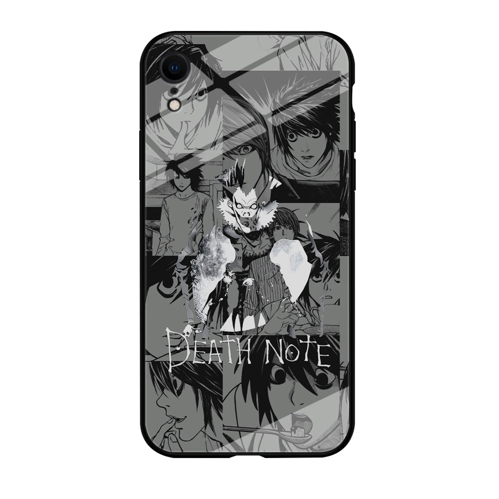 Death Note Silhouette of The Scene iPhone XR Case