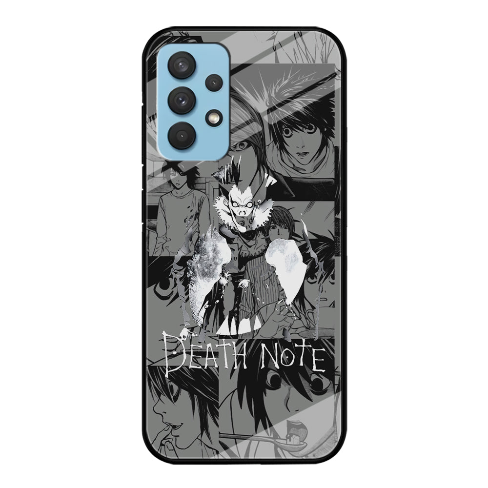 Death Note Silhouette of The Scene Samsung Galaxy A32 Case