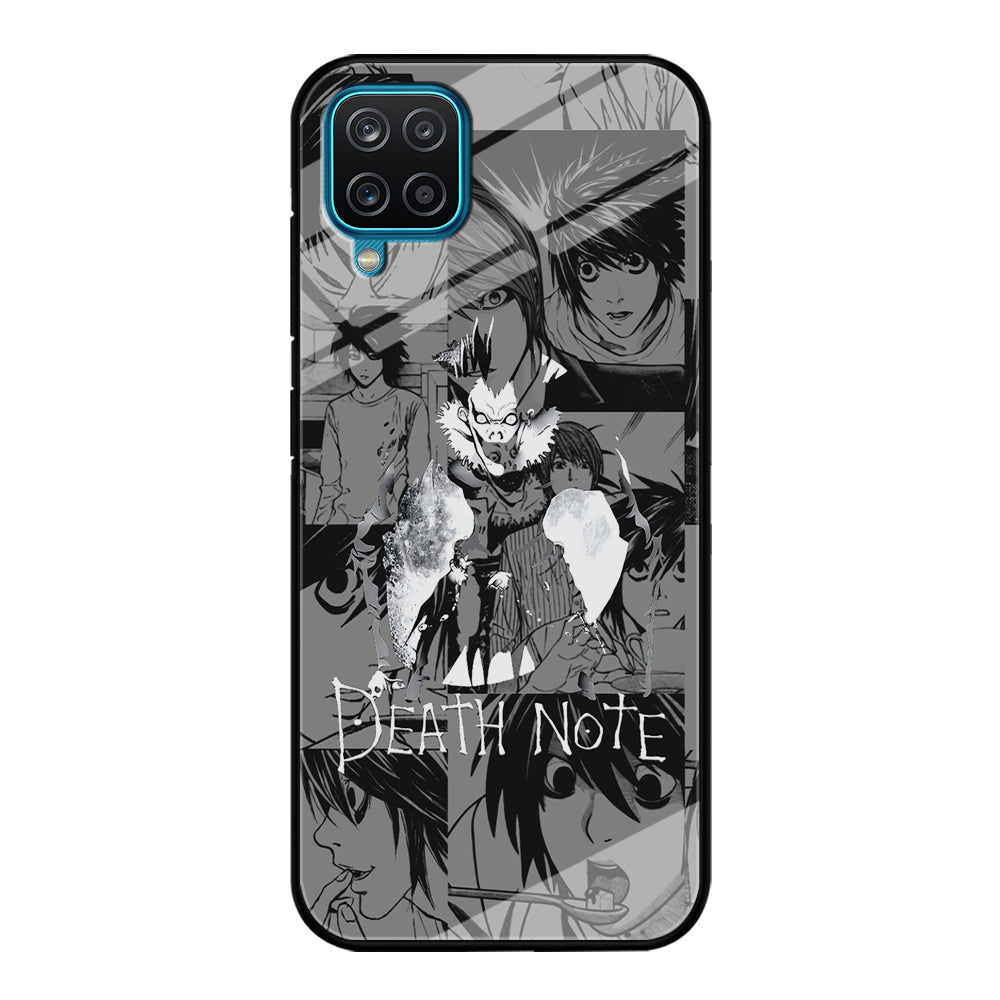 Death Note Silhouette of The Scene Samsung Galaxy A12 Case