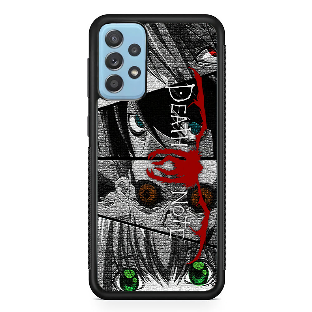 Death Note The Stare Samsung Galaxy A52 Case