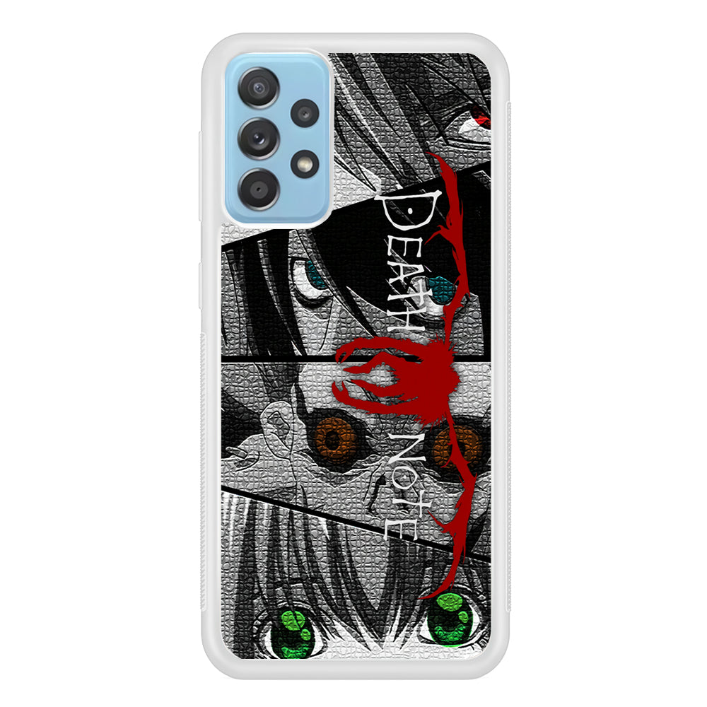 Death Note The Stare Samsung Galaxy A52 Case