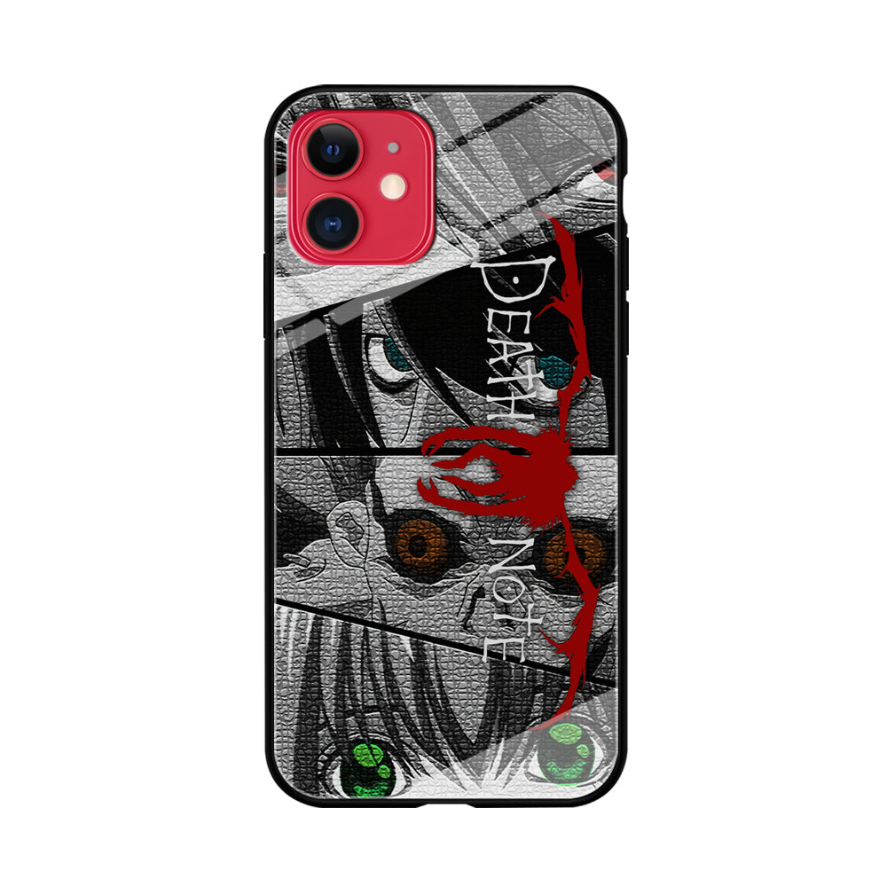 Death Note The Stare iPhone 11 Case Tempered Glass Case