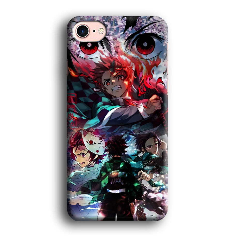 Demon Slayer Soul of Fighter iPhone 8 Case