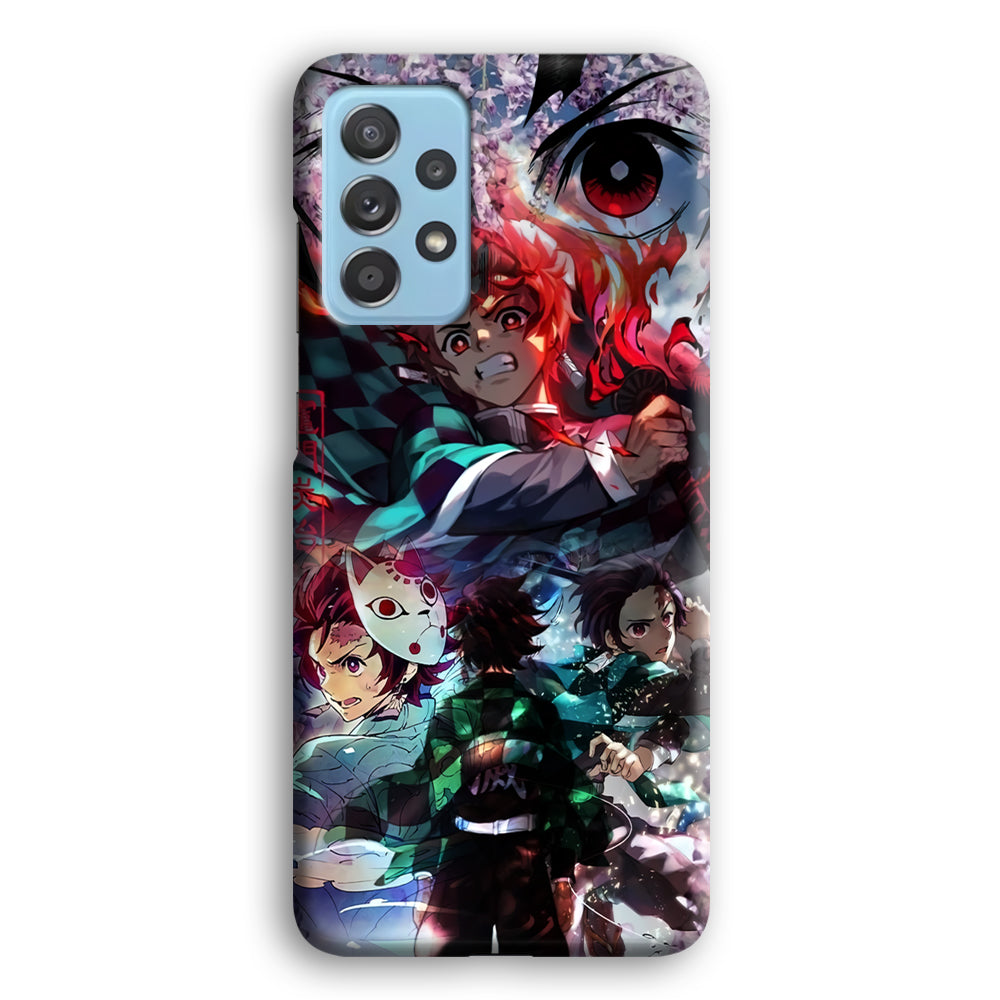 Demon Slayer Soul of Fighter Samsung Galaxy A52 Case