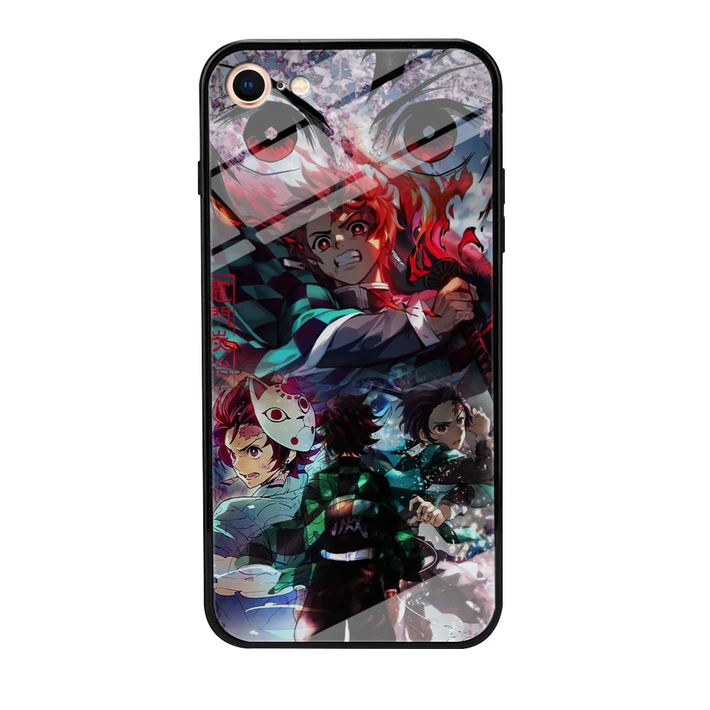 Demon Slayer Soul of Fighter iPhone 8 Case
