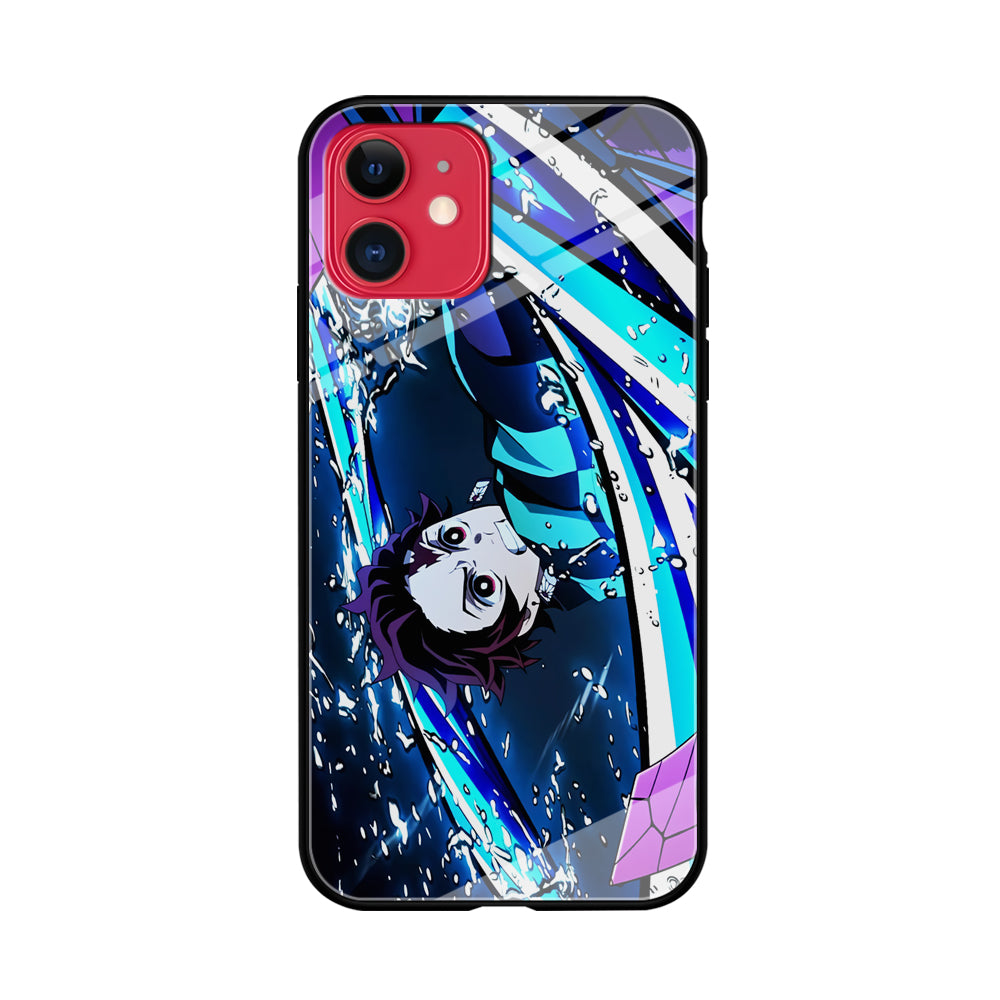 Demon Slayer Tanjiro Supremation iPhone 11 Case Tempered Glass Case