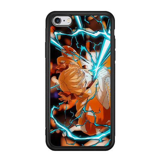 Demon Slayer Zenitsu Lightning Sword iPhone 6 Plus | 6s Plus Case