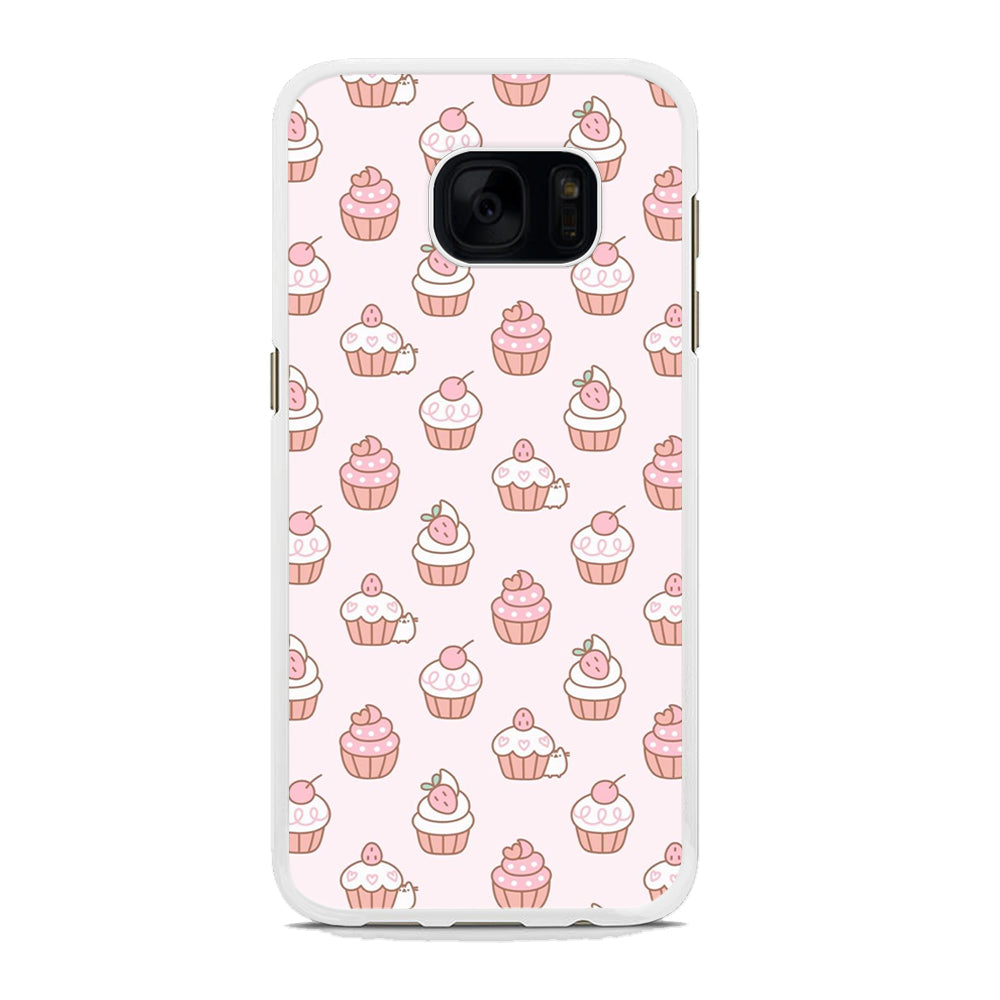 Desert Cake Mini Samsung Galaxy S7 Edge Case