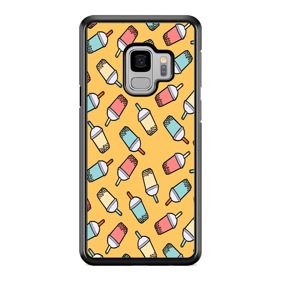 Desert Drink Boba Milk Shake Samsung Galaxy S9 Case