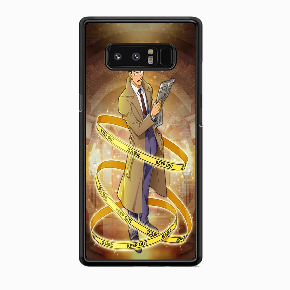 Detective Conan Kogoro Mouri Detective Samsung Galaxy Note 8 Case