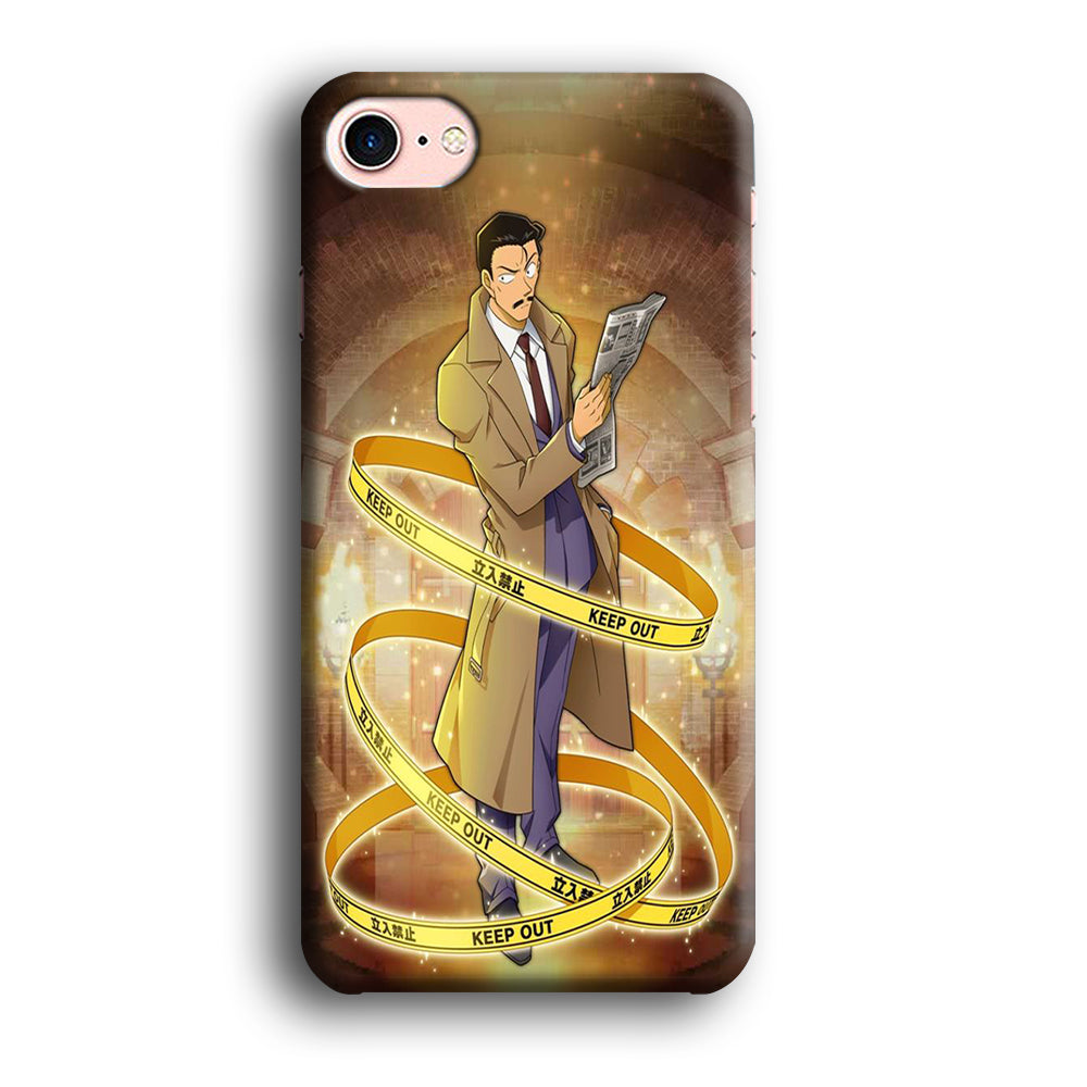 Detective Conan Kogoro Mouri Detective iPhone 8 Case