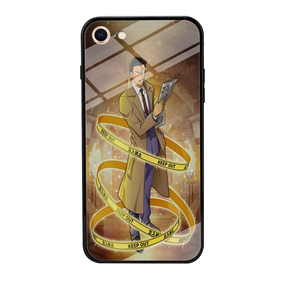 Detective Conan Kogoro Mouri Detective iPhone 8 Case