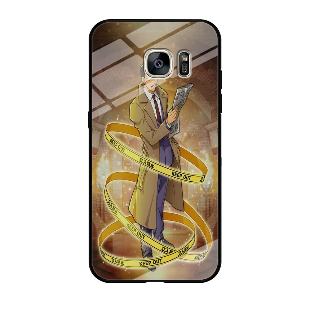 Detective Conan Kogoro Mouri Detective Samsung Galaxy S7 Edge Case