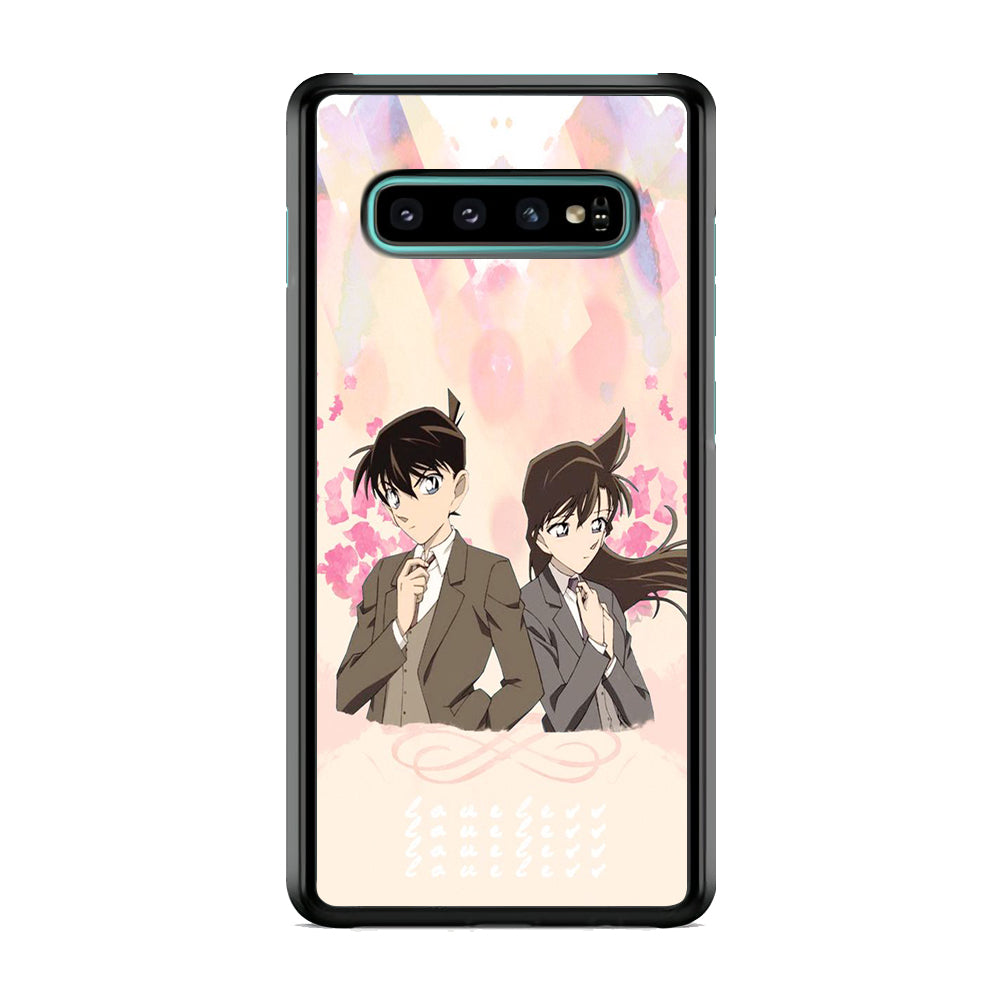 Detective Conan Sweet Couple Samsung Galaxy S10 Case