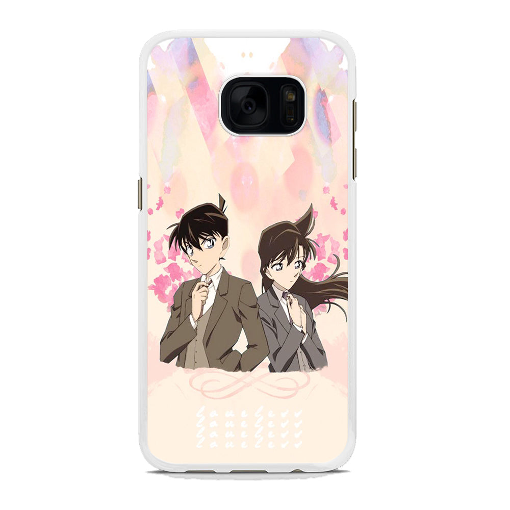Detective Conan Sweet Couple Samsung Galaxy S7 Edge Case