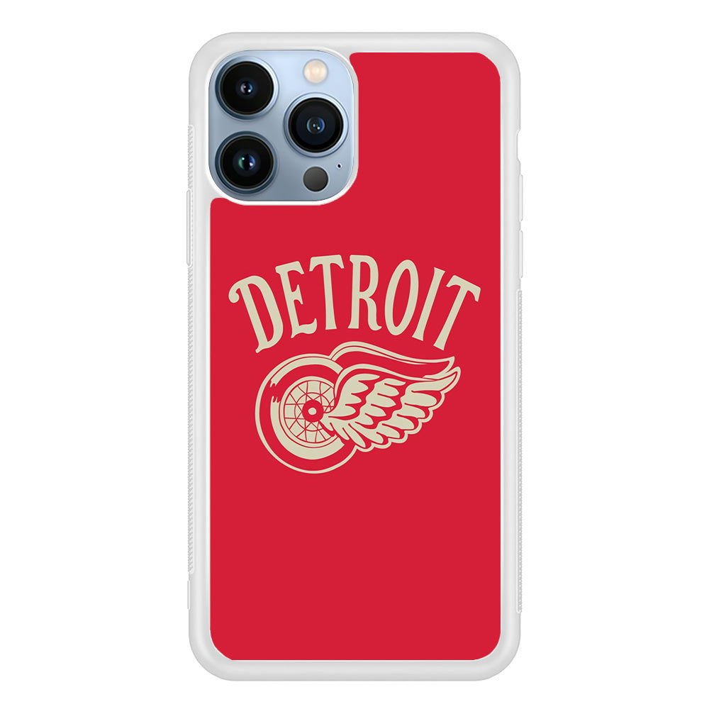 Detroit Red Wings NHL Team iPhone 13 Pro Max Case