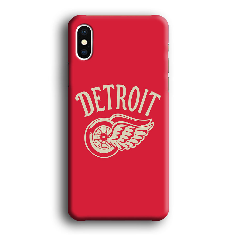 Detroit Red Wings NHL Team iPhone XS MAX Case