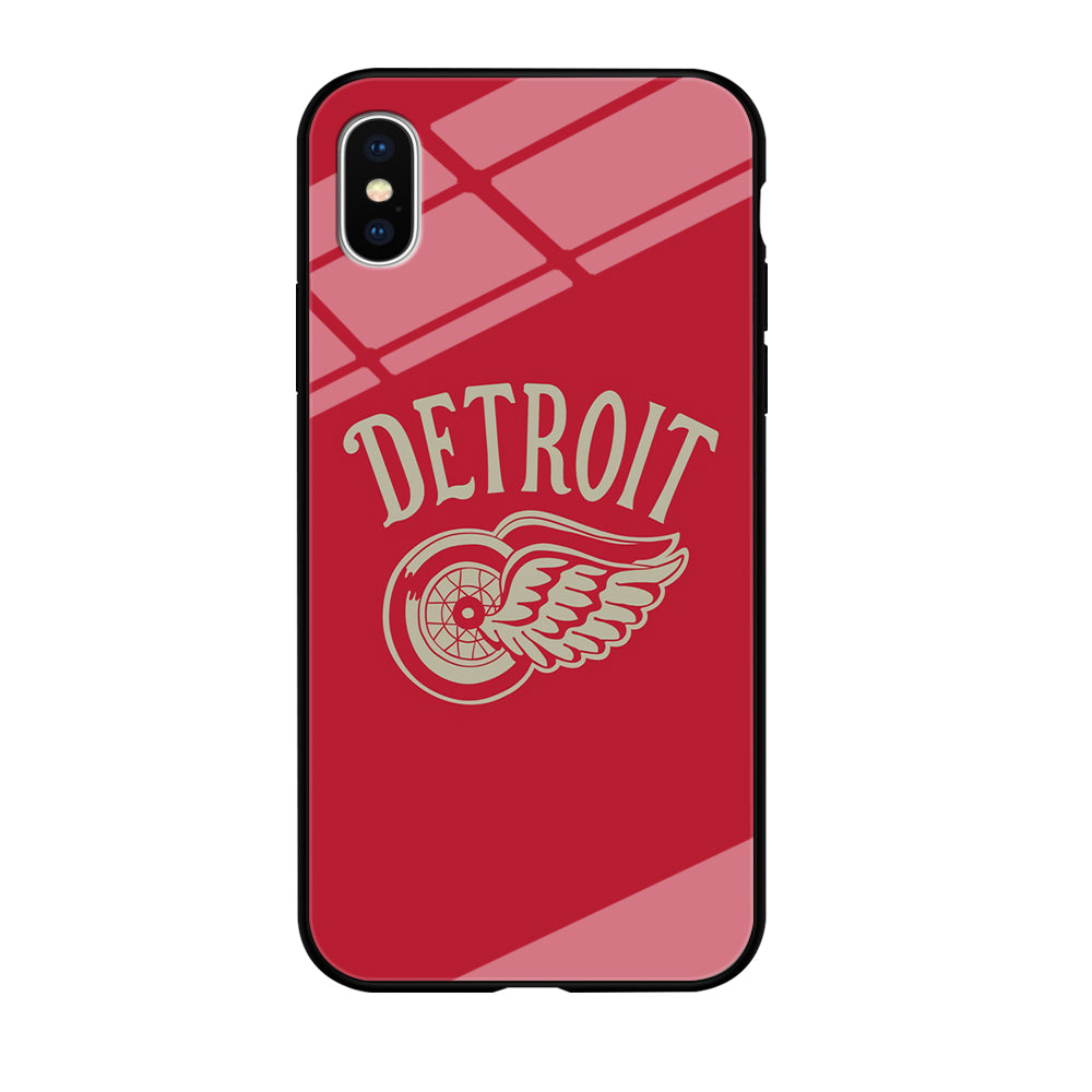 Detroit Red Wings NHL Team iPhone XS MAX Case