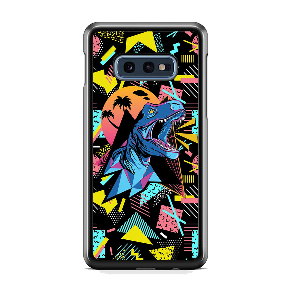 Dinosaur Roar of T-Rex Samsung Galaxy S10E Case