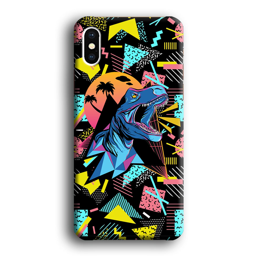 Dinosaur Roar of T-Rex iPhone X Case