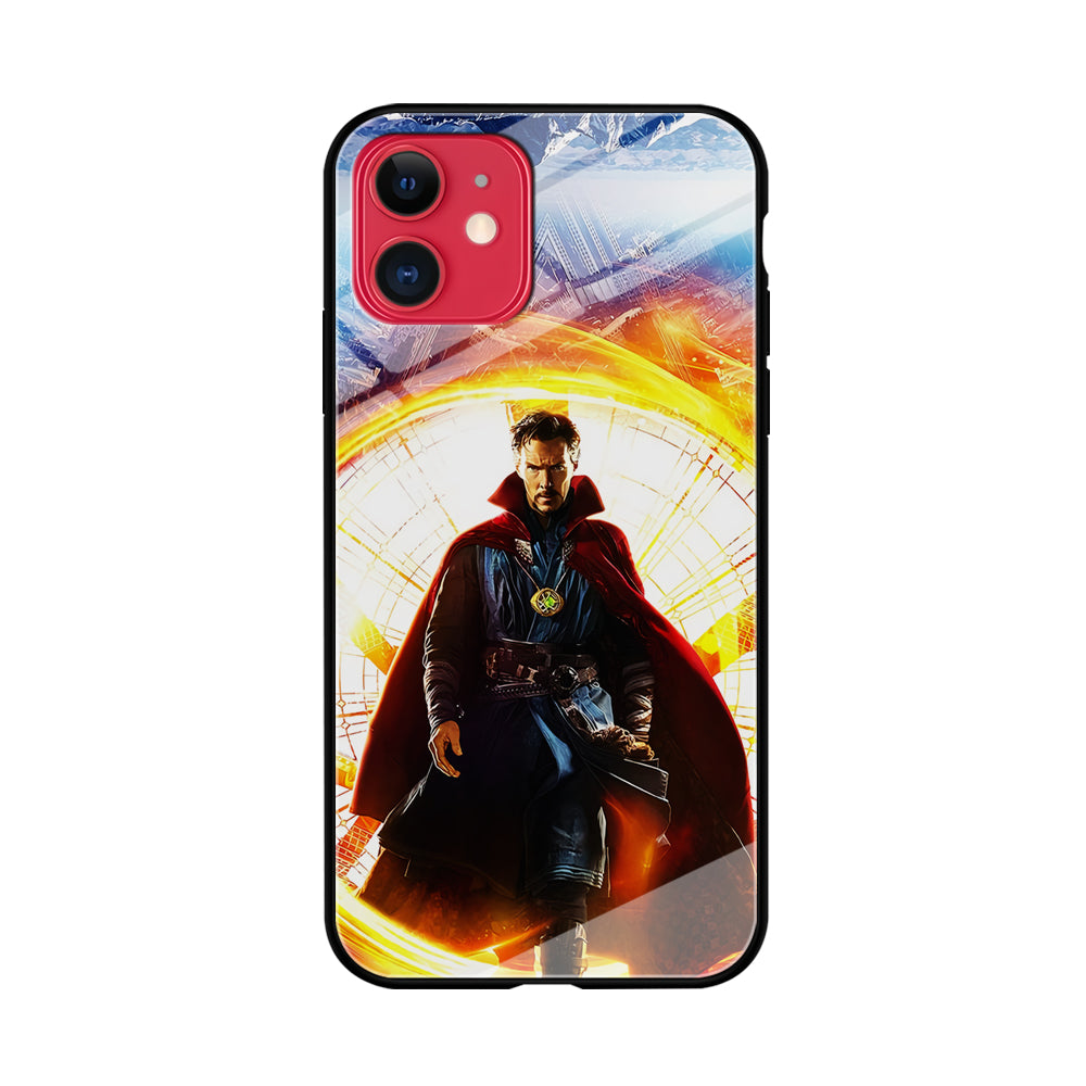 Doctor Strange Poster iPhone 11 Case Tempered Glass Case