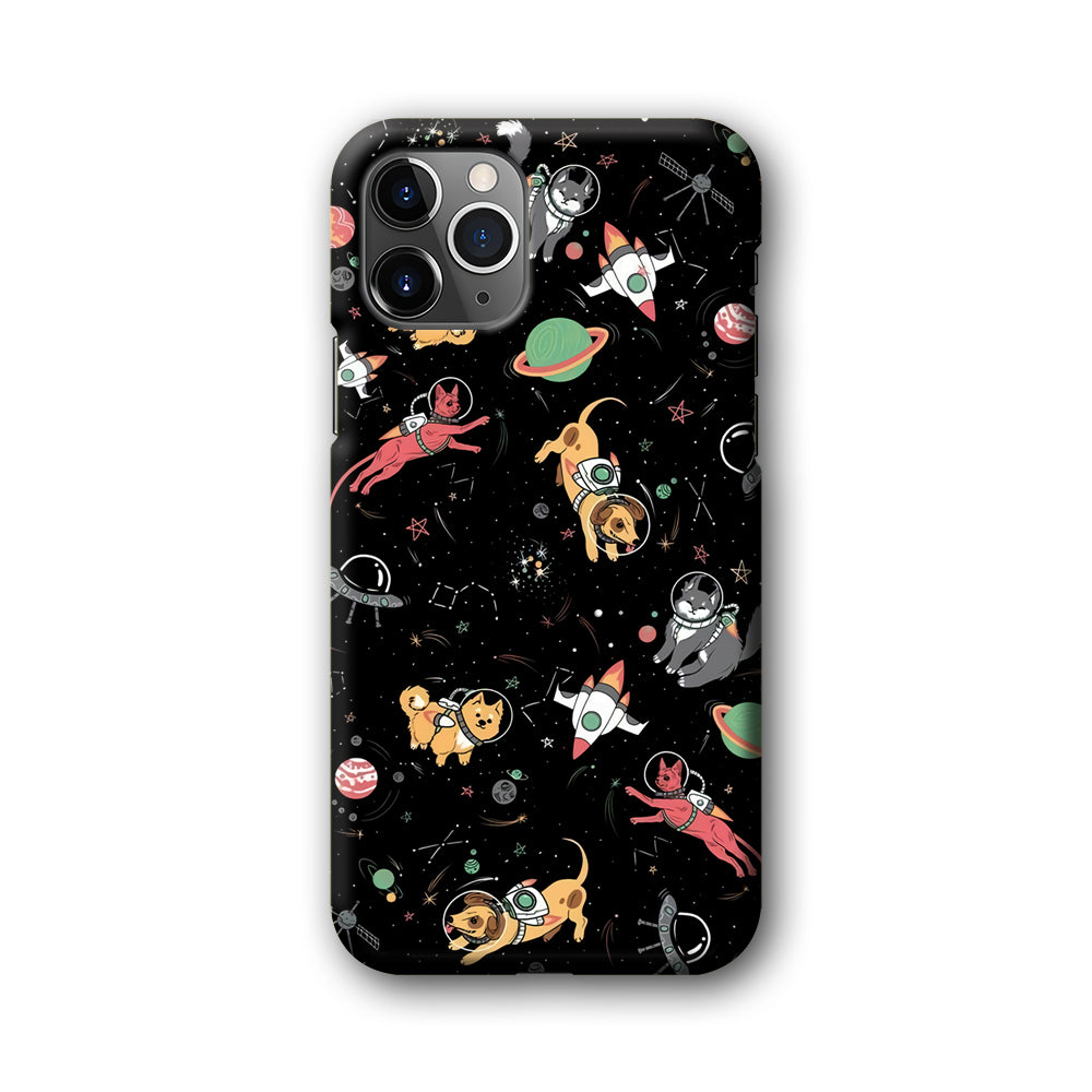 Dogs and Cats Space Form iPhone 11 Pro Max Case