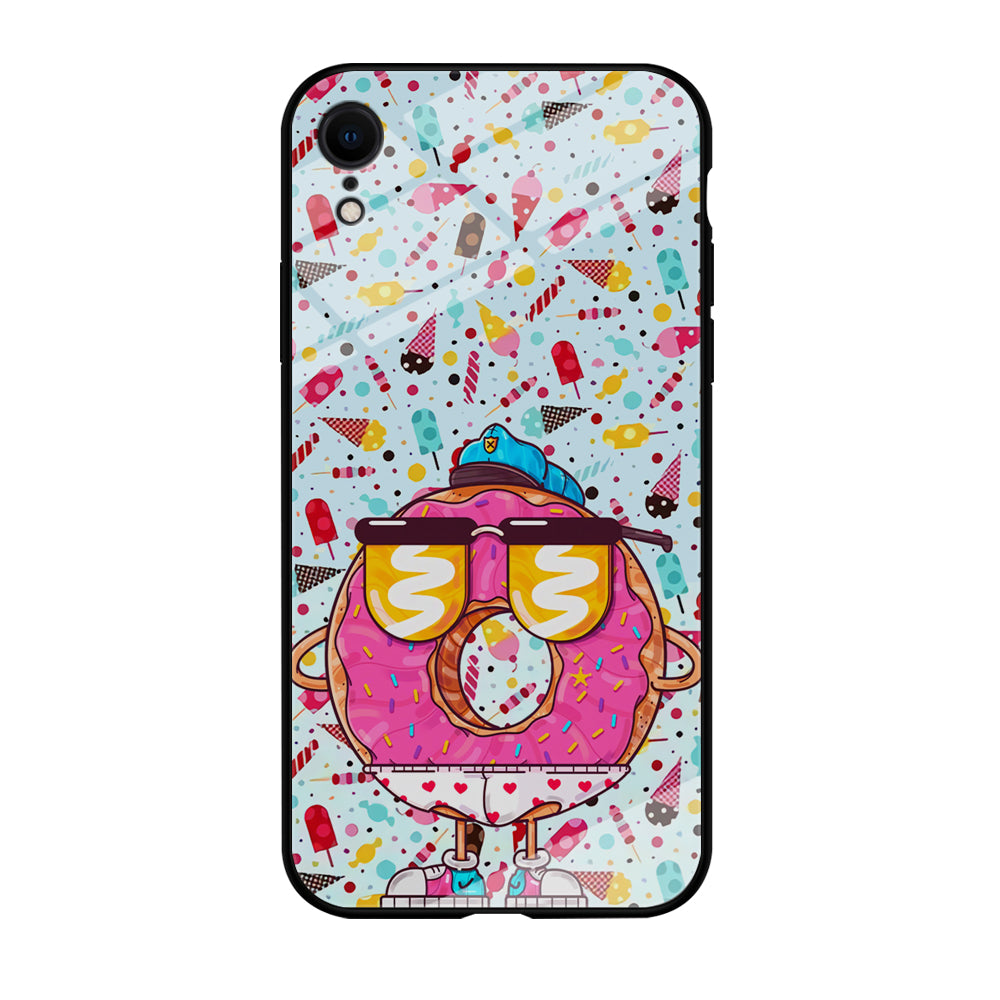 Donut, Police Candy iPhone XR Case