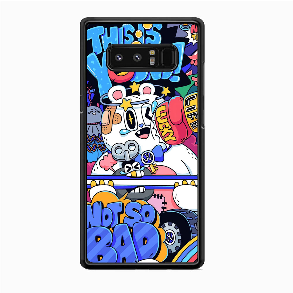 Doodle Passion of Youth Samsung Galaxy Note 8 Case