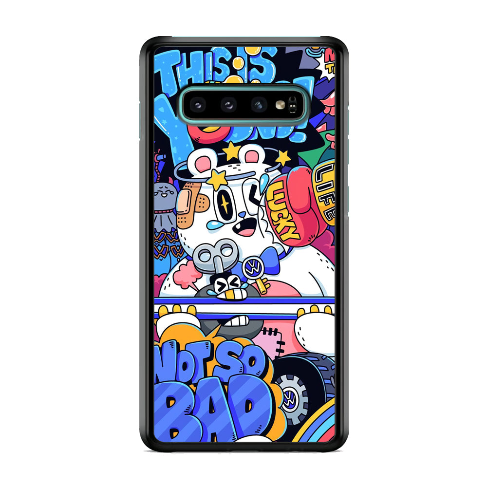 Doodle Passion of Youth Samsung Galaxy S10 Case