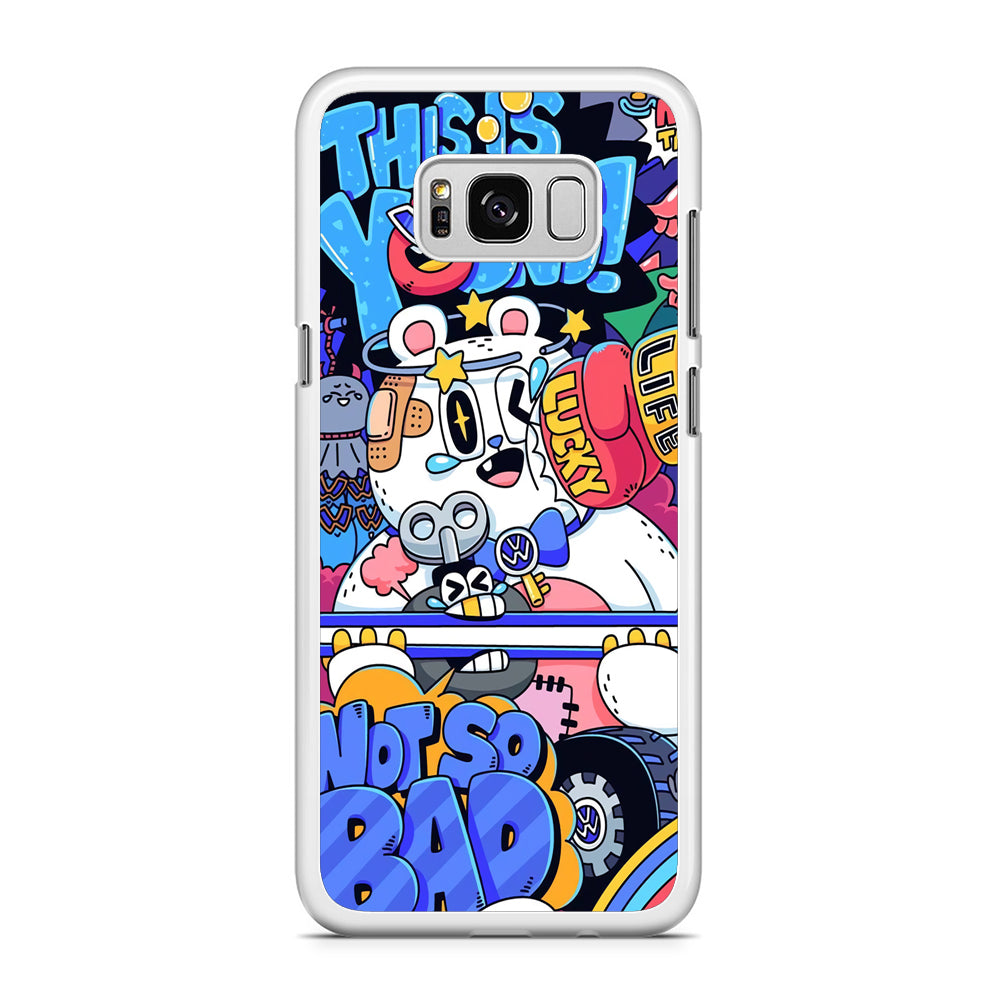 Doodle Passion of Youth Samsung Galaxy S8 Case