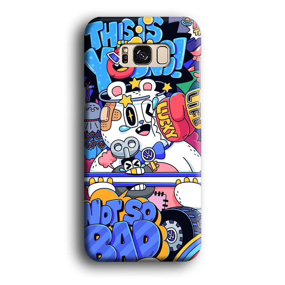 Doodle Passion of Youth Samsung Galaxy S8 Case
