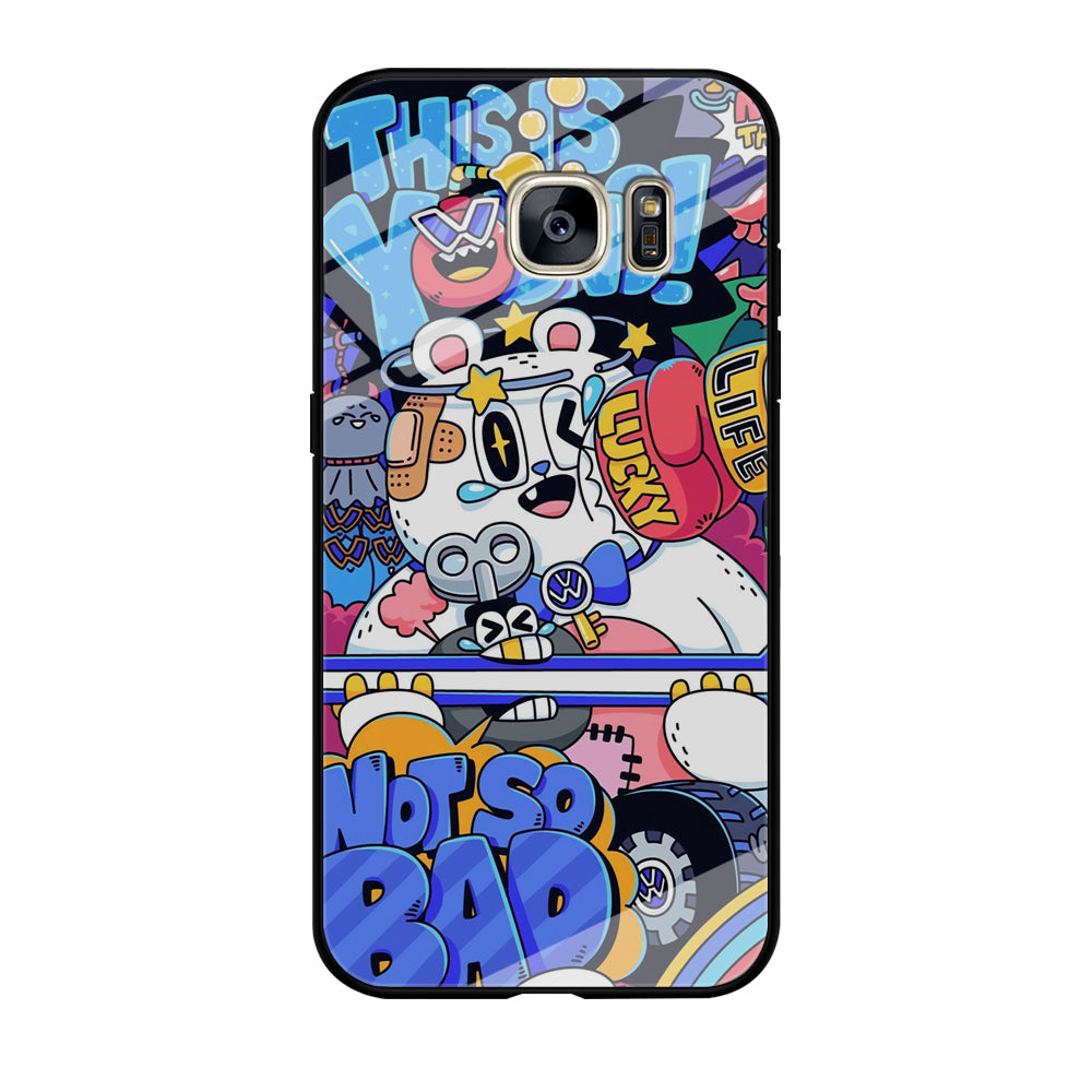 Doodle Passion of Youth Samsung Galaxy S7 Edge Case