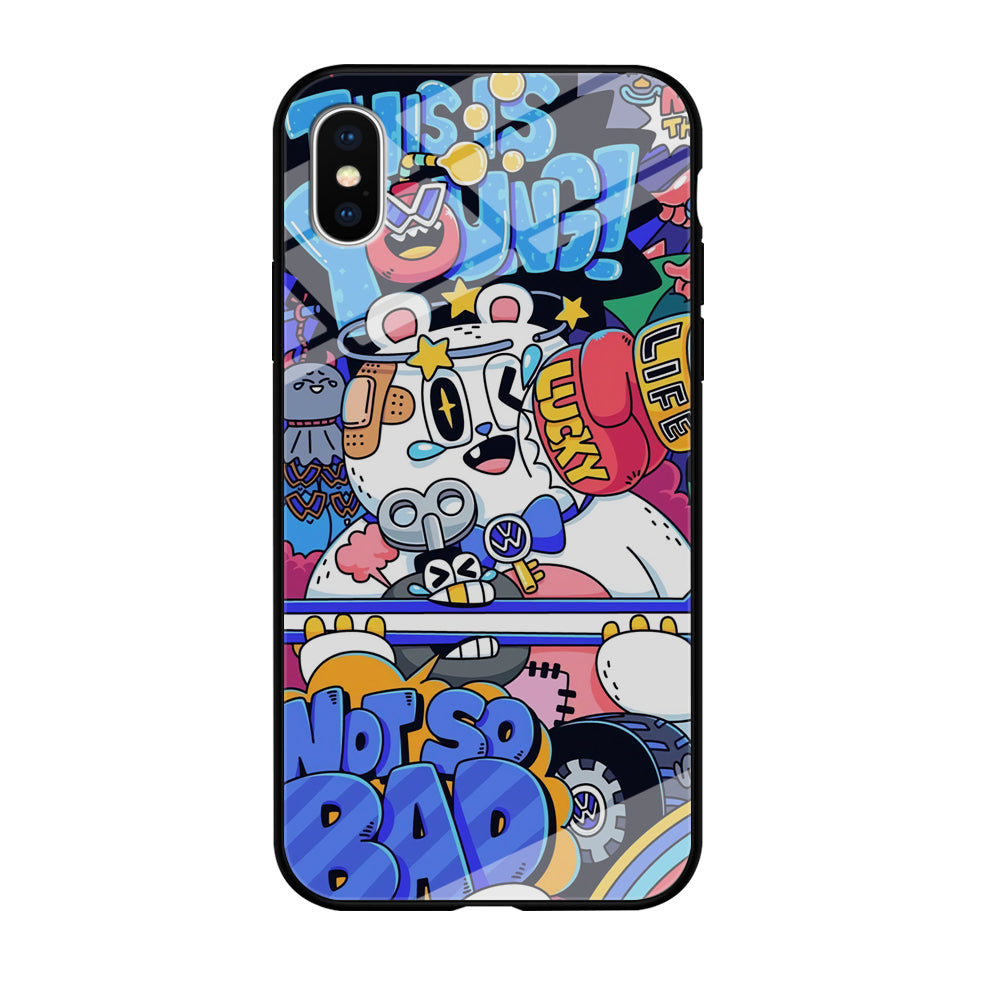 Doodle Passion of Youth iPhone XS MAX Case