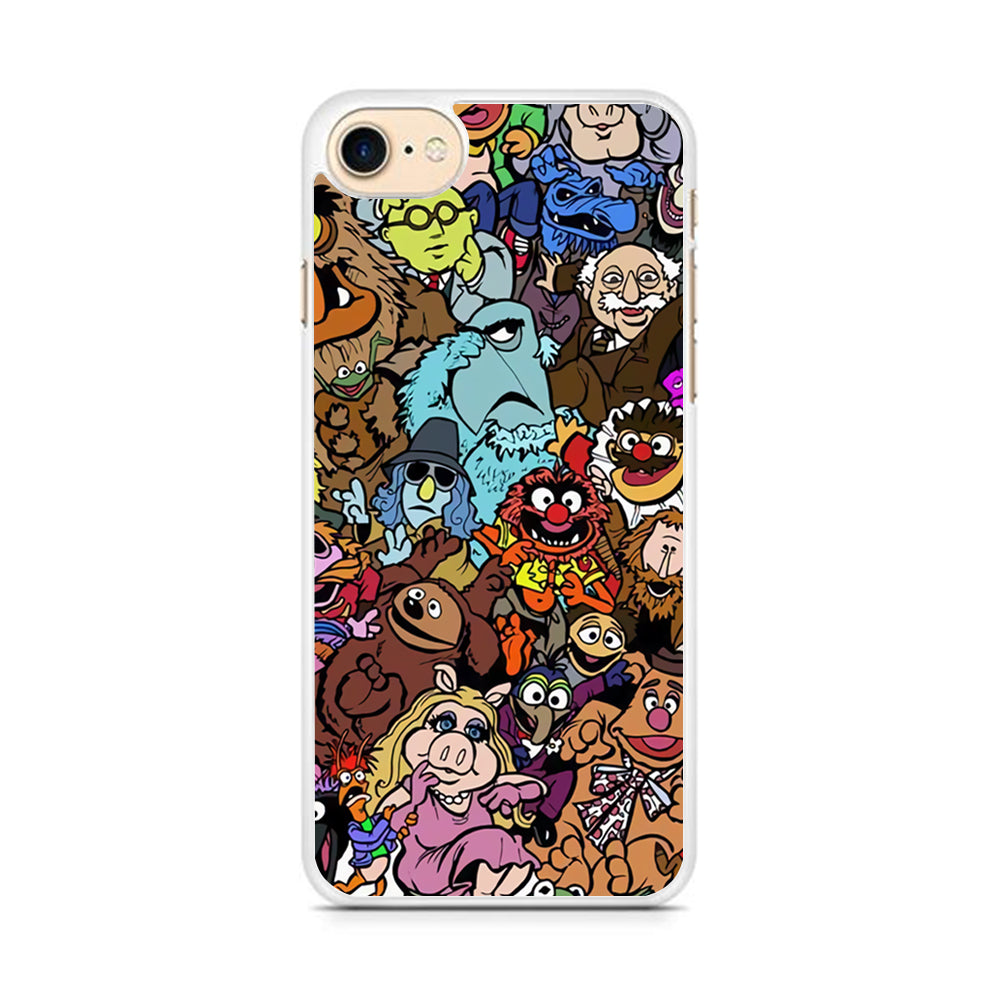 Doodle Rock Street iPhone 8 Case