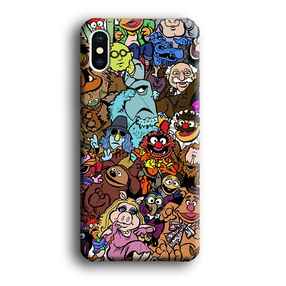 Doodle Rock Street iPhone X Case