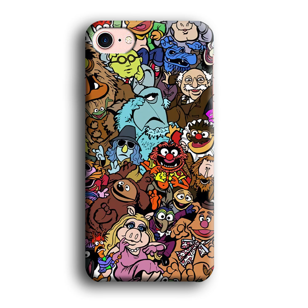 Doodle Rock Street iPhone 8 Case