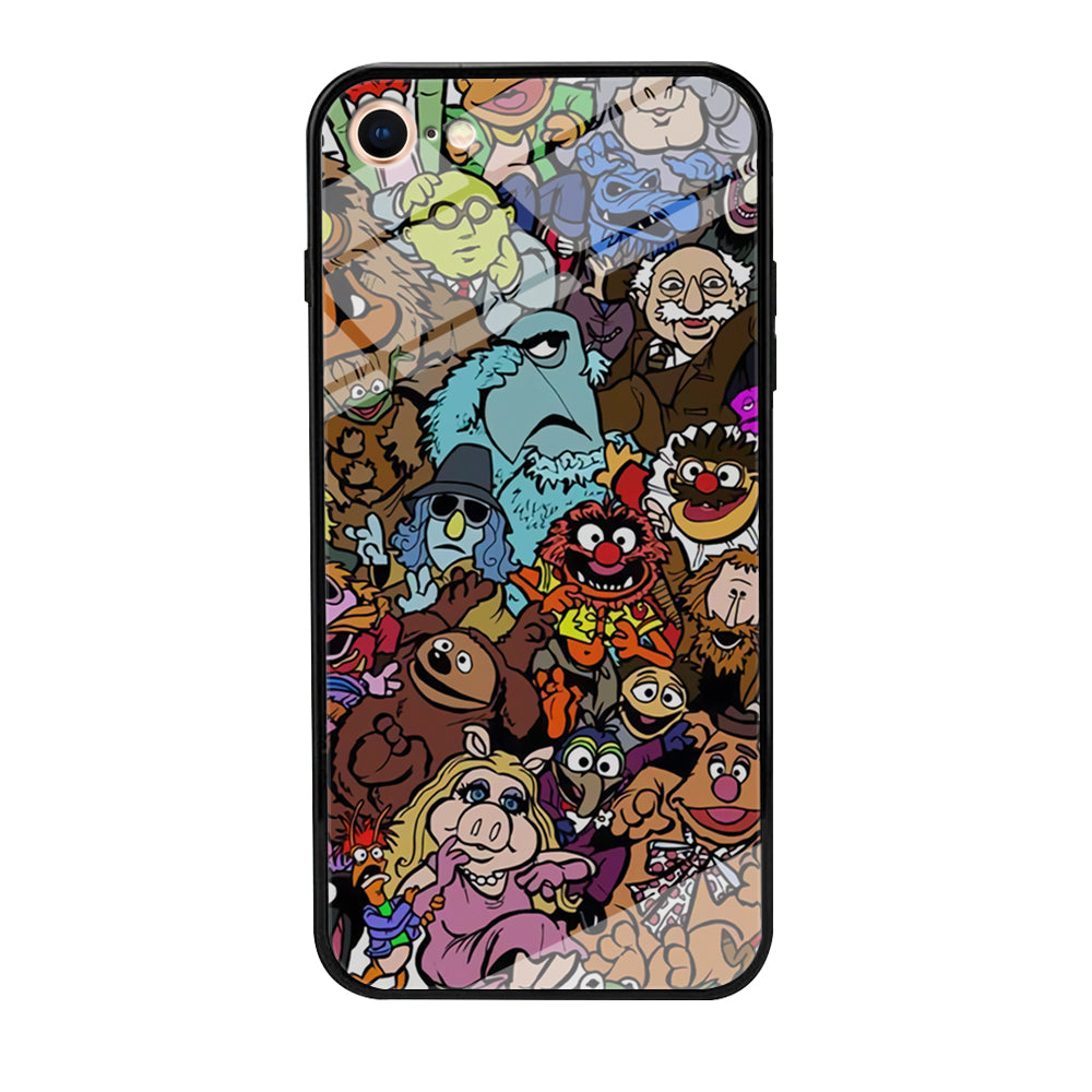 Doodle Rock Street iPhone 8 Case