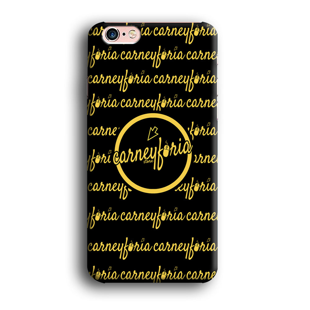 Doodle Word Carneyforia Black iPhone 6 | 6s Case