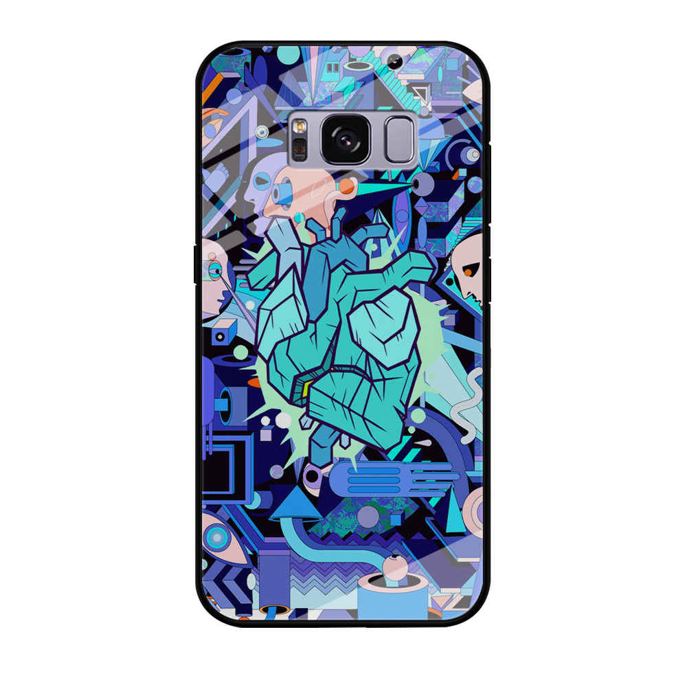 Doodle in Heartbeat Samsung Galaxy S8 Plus Case