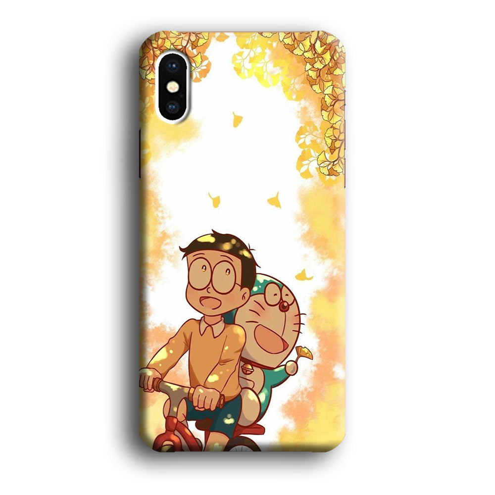 Doraemon Nobita Spring Season iPhone X Case