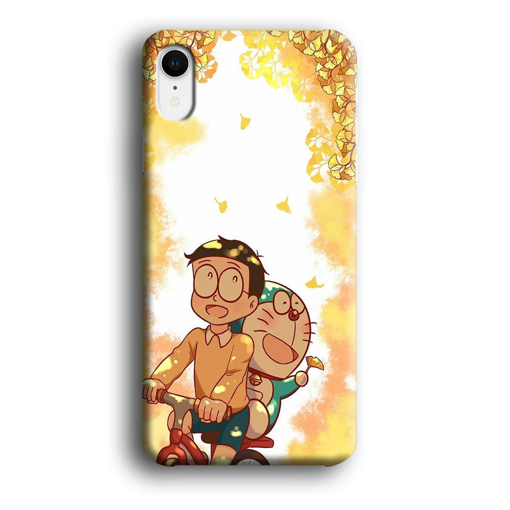 Doraemon Nobita Spring Season iPhone XR Case