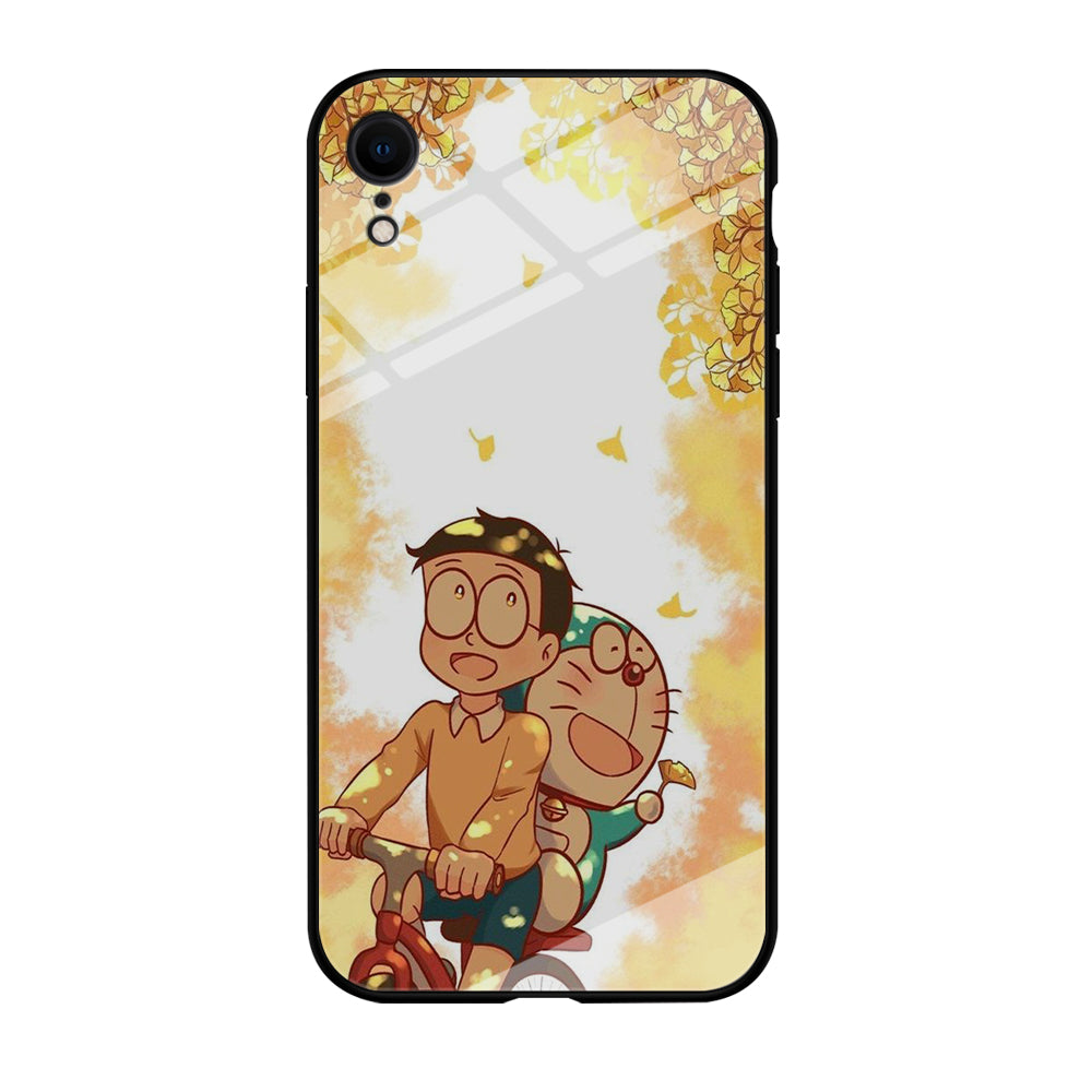 Doraemon Nobita Spring Season iPhone XR Case