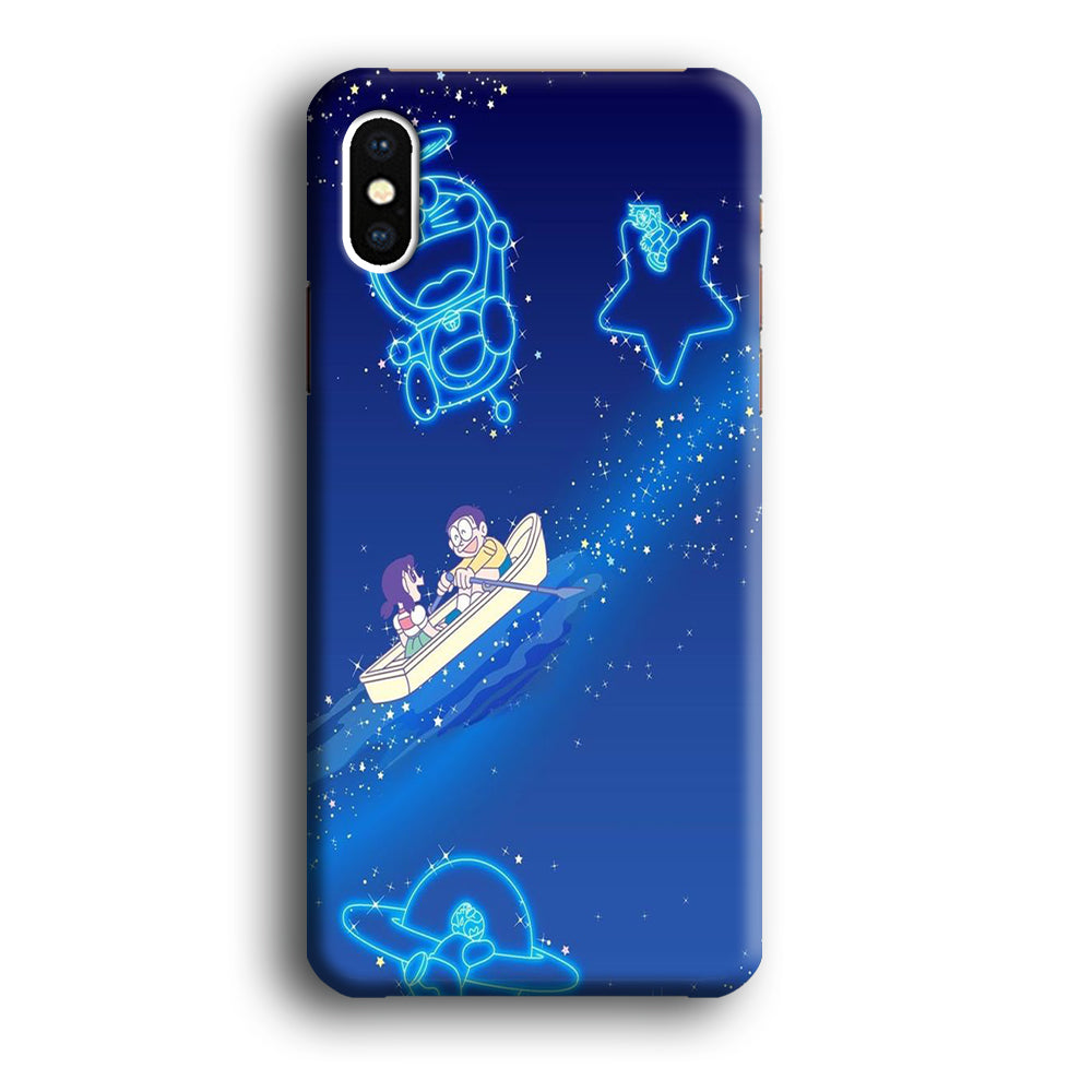 Doraemon Sweet Nobita Couple iPhone XS MAX Case