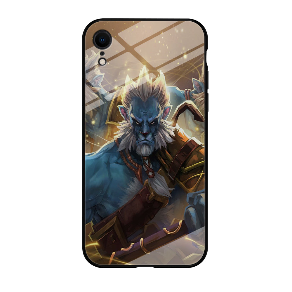 Dota Panthom Lancer Hero iPhone XR Case Tempered Glass Case